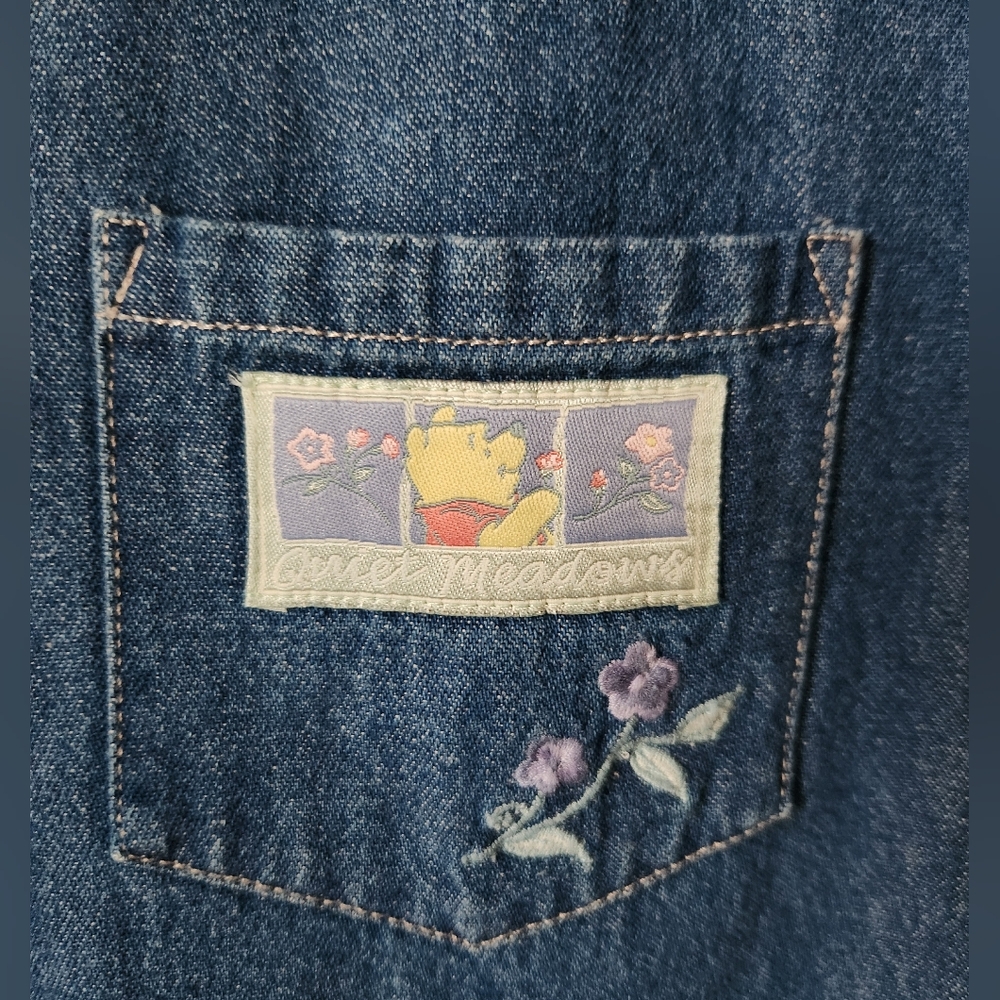 The Disney Store Winnie The Pooh Denim Jumper Dre… - image 7